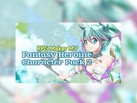 RPG Maker MV - Fantasy Heroine Character Pack 2 DLC EU Steam CD Key