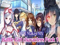 RPG Maker MV - Battle Girl characters Pack 1 DLC EU Steam CD Key