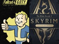 The Elder Scrolls V: Skyrim Anniversary Edition + Fallout 4 G.O.T.Y. EU XBOX One CD Key